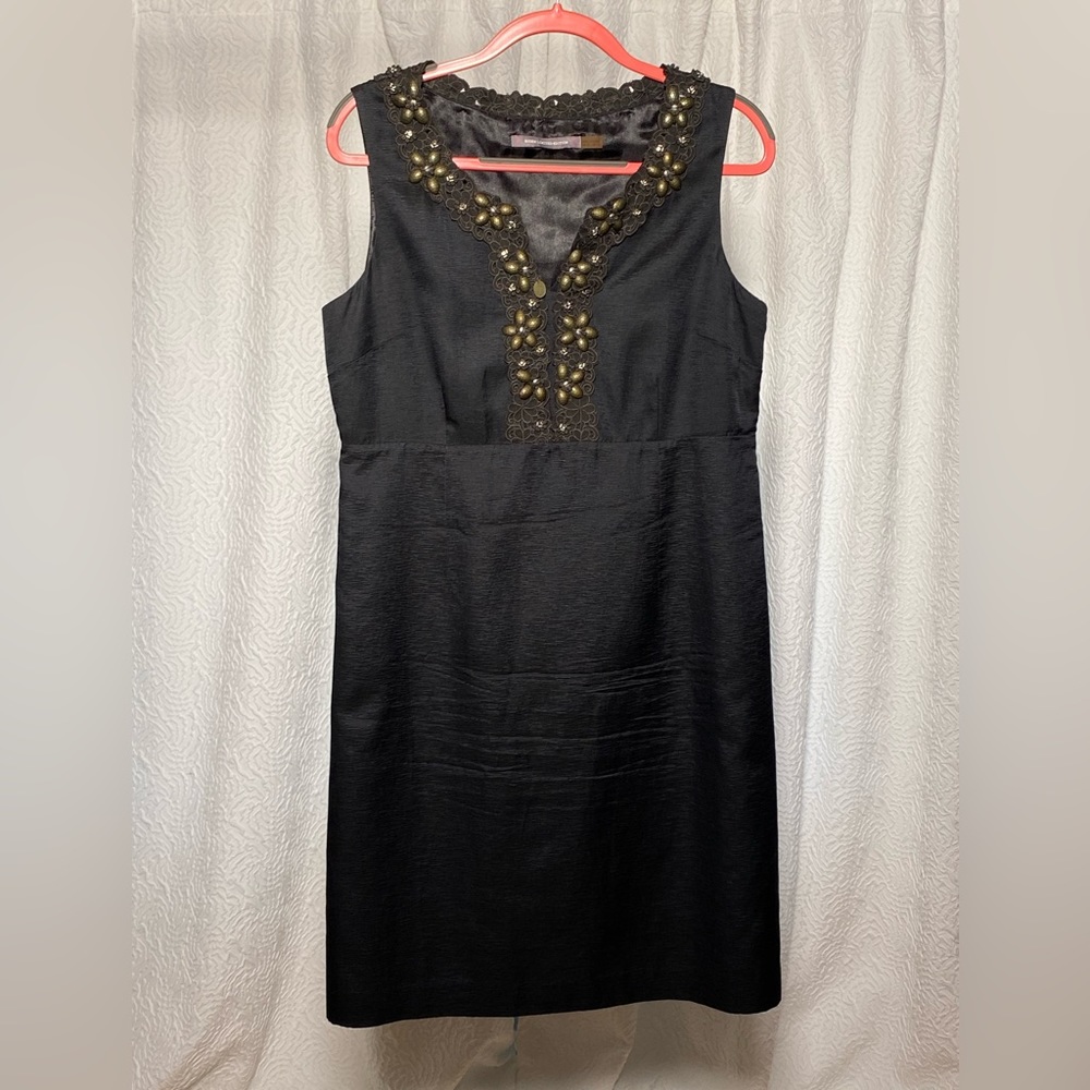 Boden textured silk tailored dress